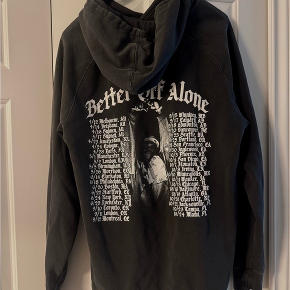 A Boogie Wit da Hoodie Better Off Alone Tour Hoodie, size L🖤